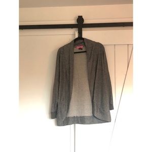 Grey cardigan
